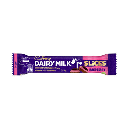 Cadbury Raspberry Slice Chocolate Bar - 50g