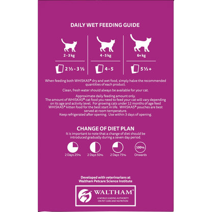 Whiskas So Fishy 1+ Years Wet Cat Food Seafood In Jelly 85g X 12 Pack