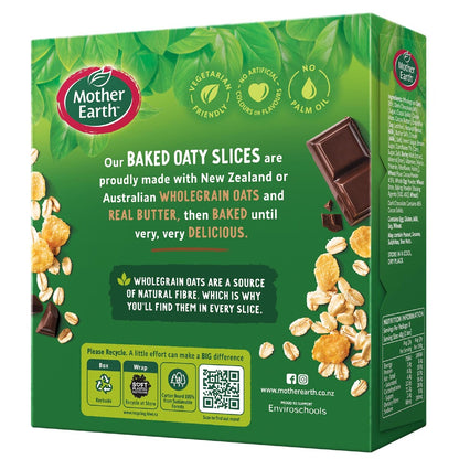 Mother Earth Baked Oat Slices Chocolate Oats 6 pack
