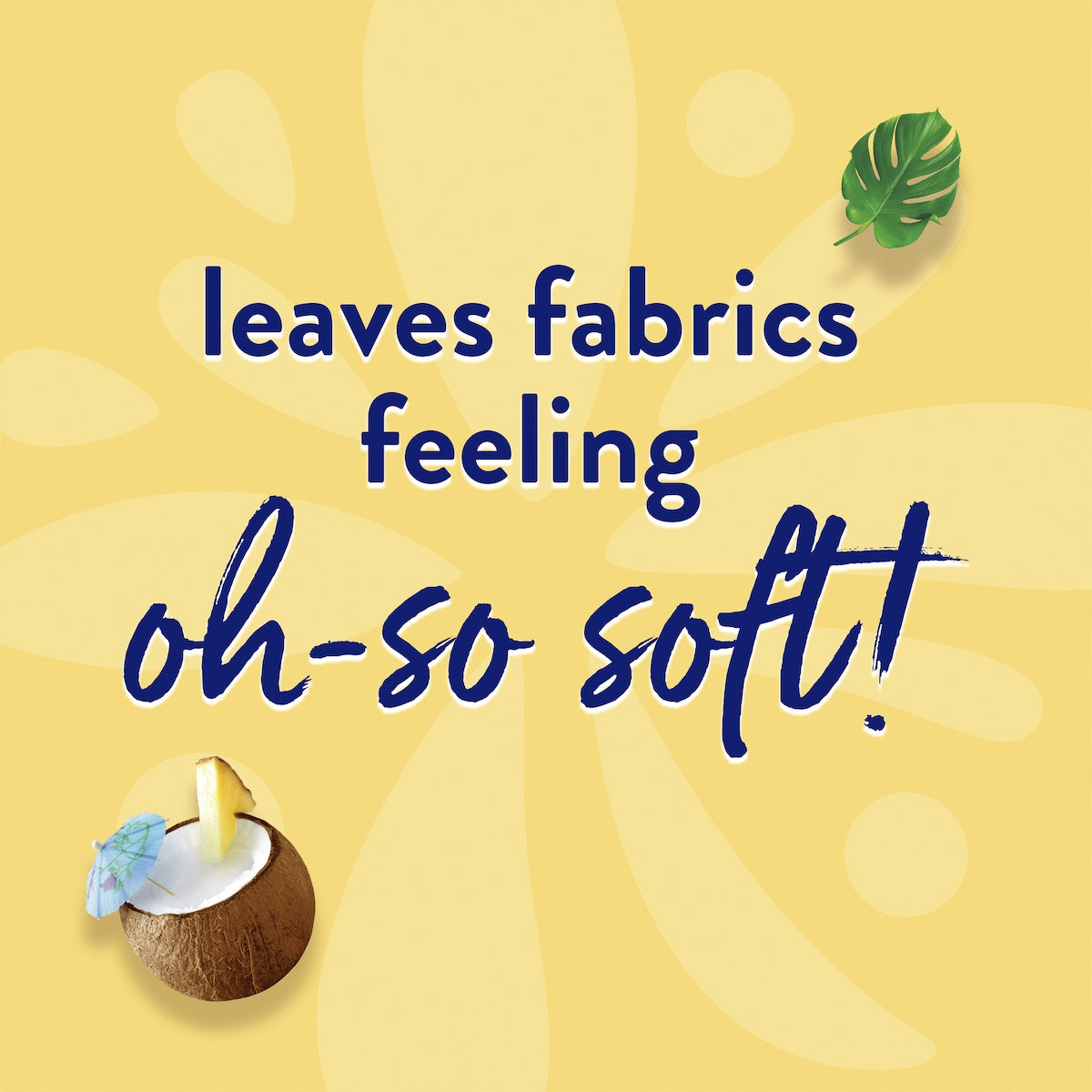 Fluffy Fabric Softener Concentrate Vanilla & Coconut 900ml