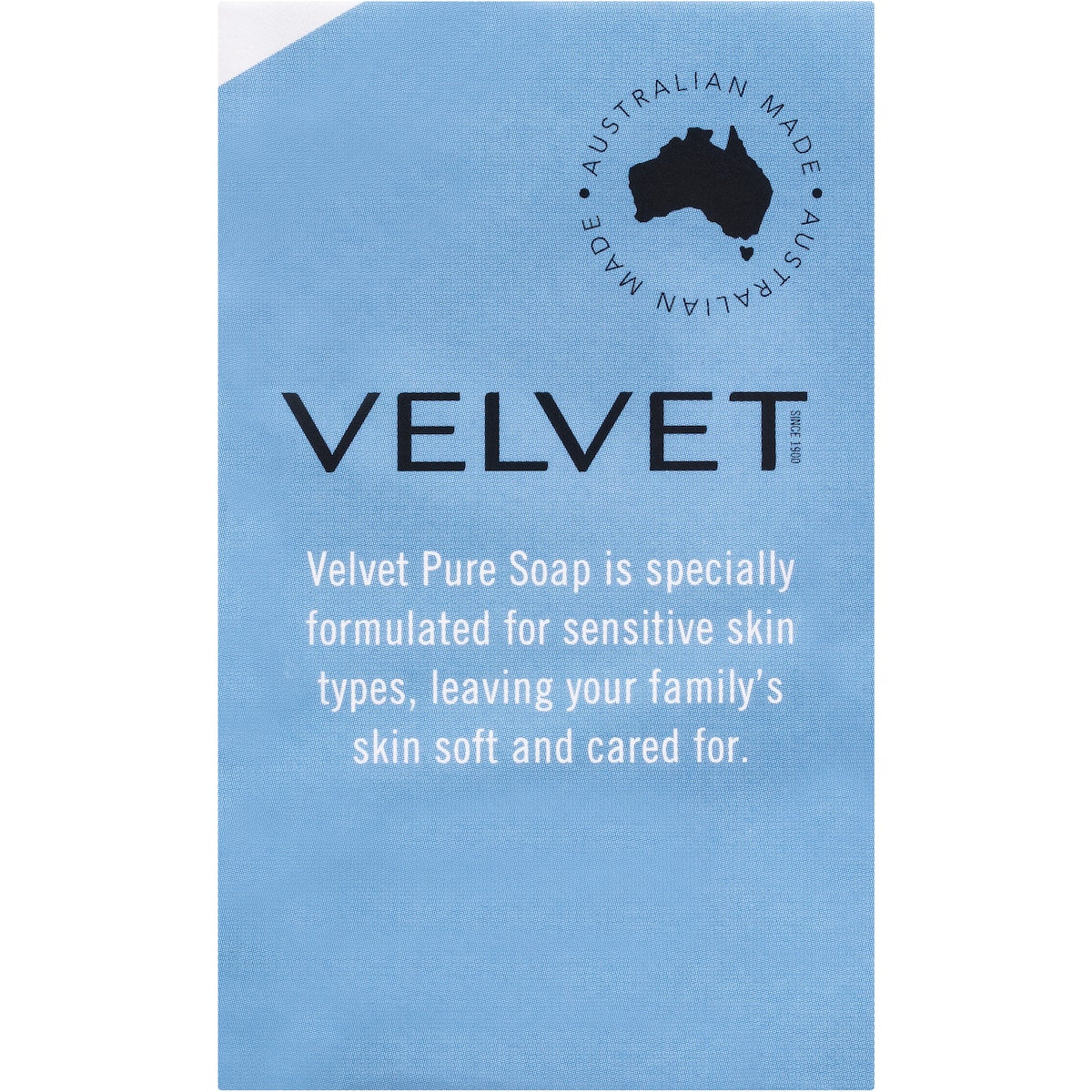 Velvet Pure Bar Soap Pure 4 Pack