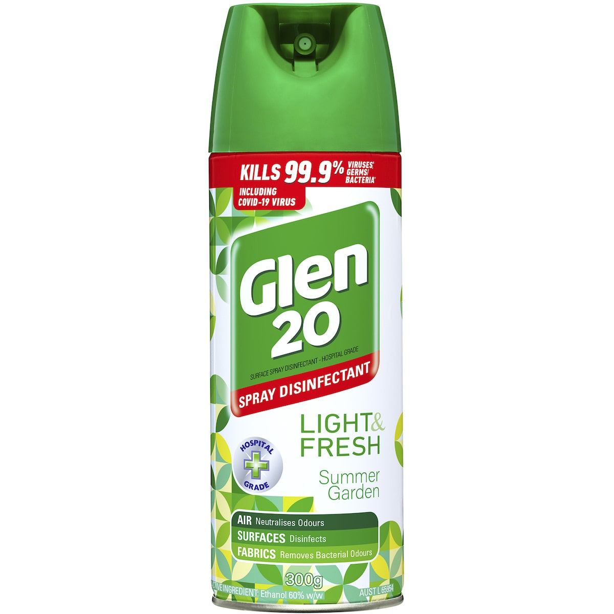 Glen 20 Light & Fresh Summer Garden Disinfectant Spray 300g