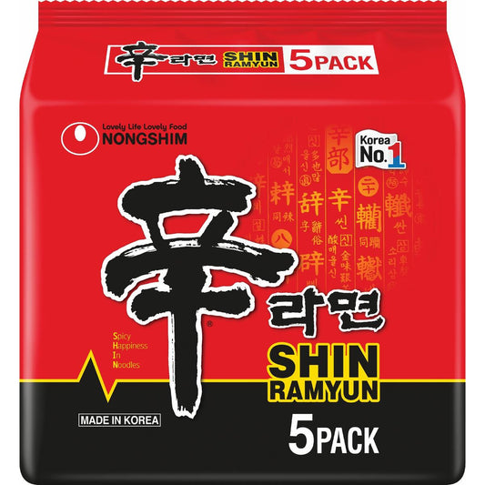 Nong Shim Shin Ramyun 5 Pack