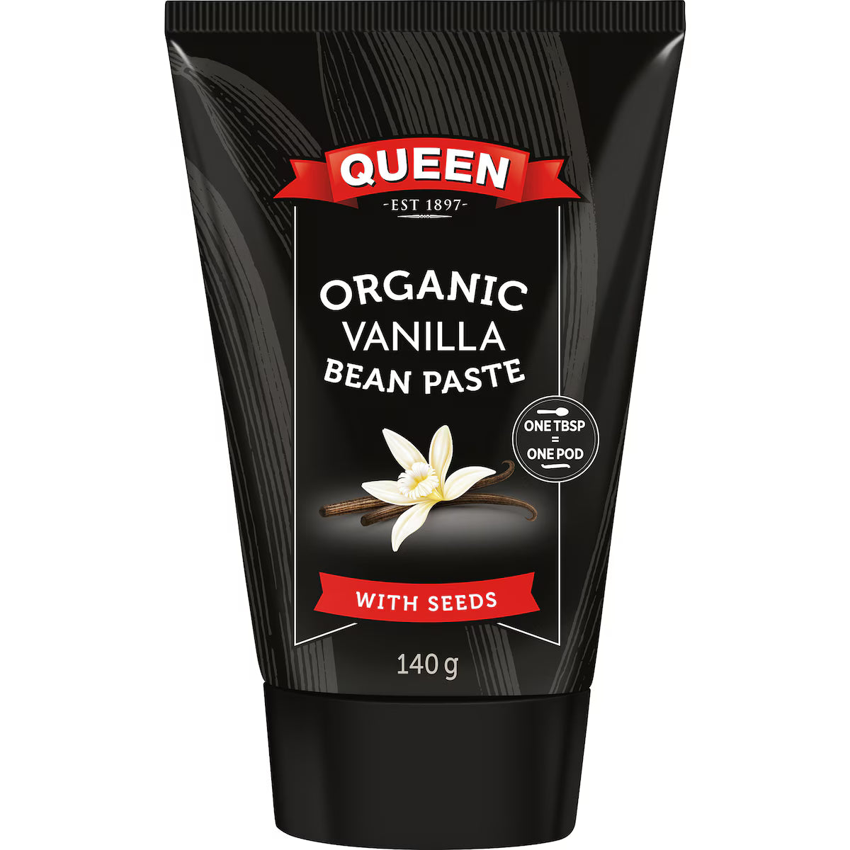 Queen Organic Vanilla Bean Paste | 140g
