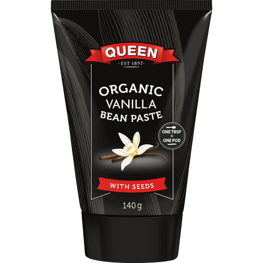 Queen Organic Vanilla Bean Paste 140g