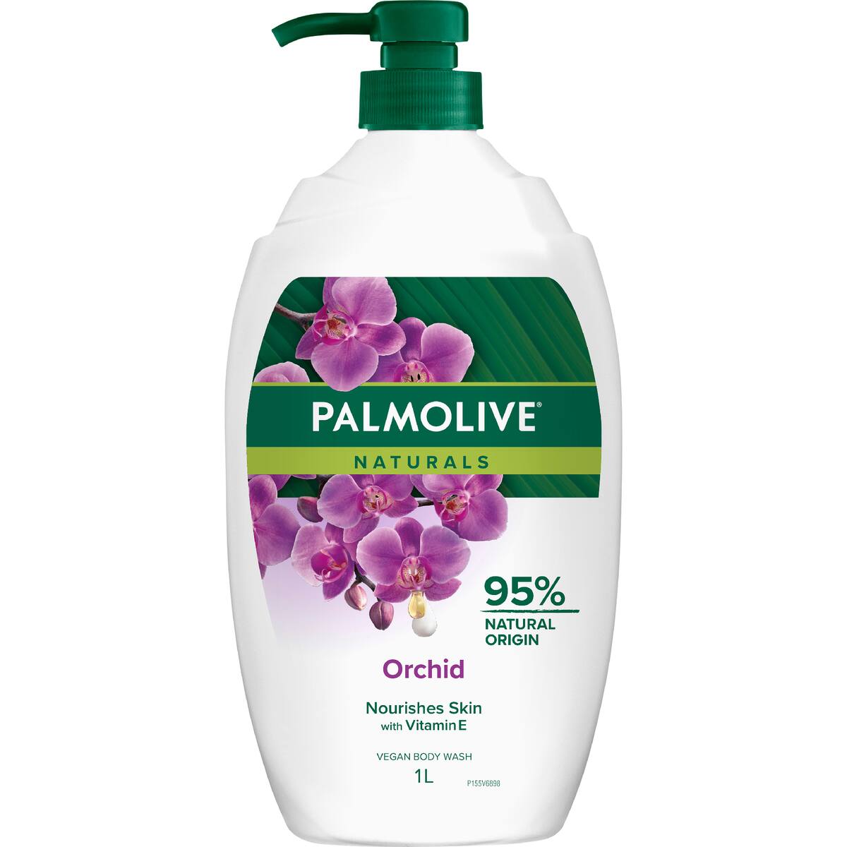 Palmolive Body Wash Shower Gel Naturals Orchid 1l