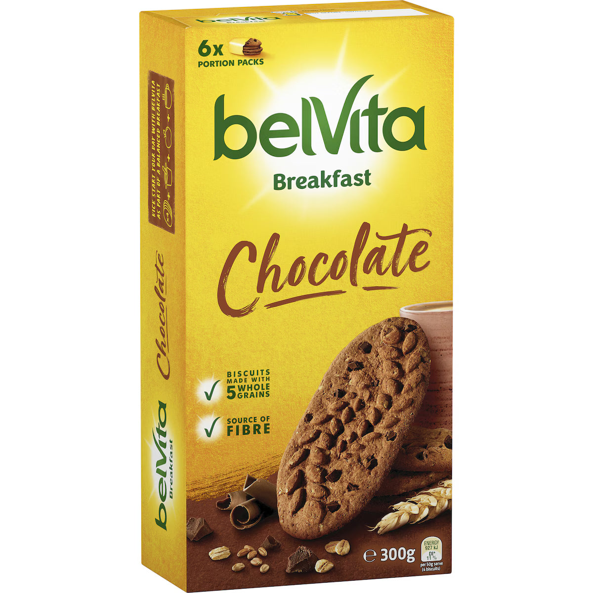 Belvita Chocolate Breakfast Biscuits 6 Pack | 300g