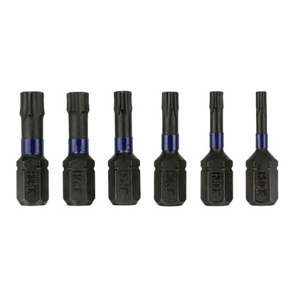 Irwin Impact Bits - 25mm - High-Grade Steel - 6 Piece - Professional Use