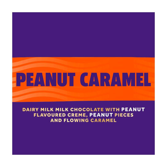 Cadbury Dairy Milk Peanut Caramel Slice Chocolate Block - 170g