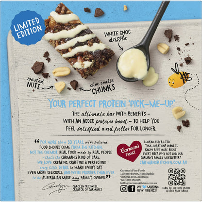 Carmans Protein Bars Cookies & Cream Limited Edition 5 pack