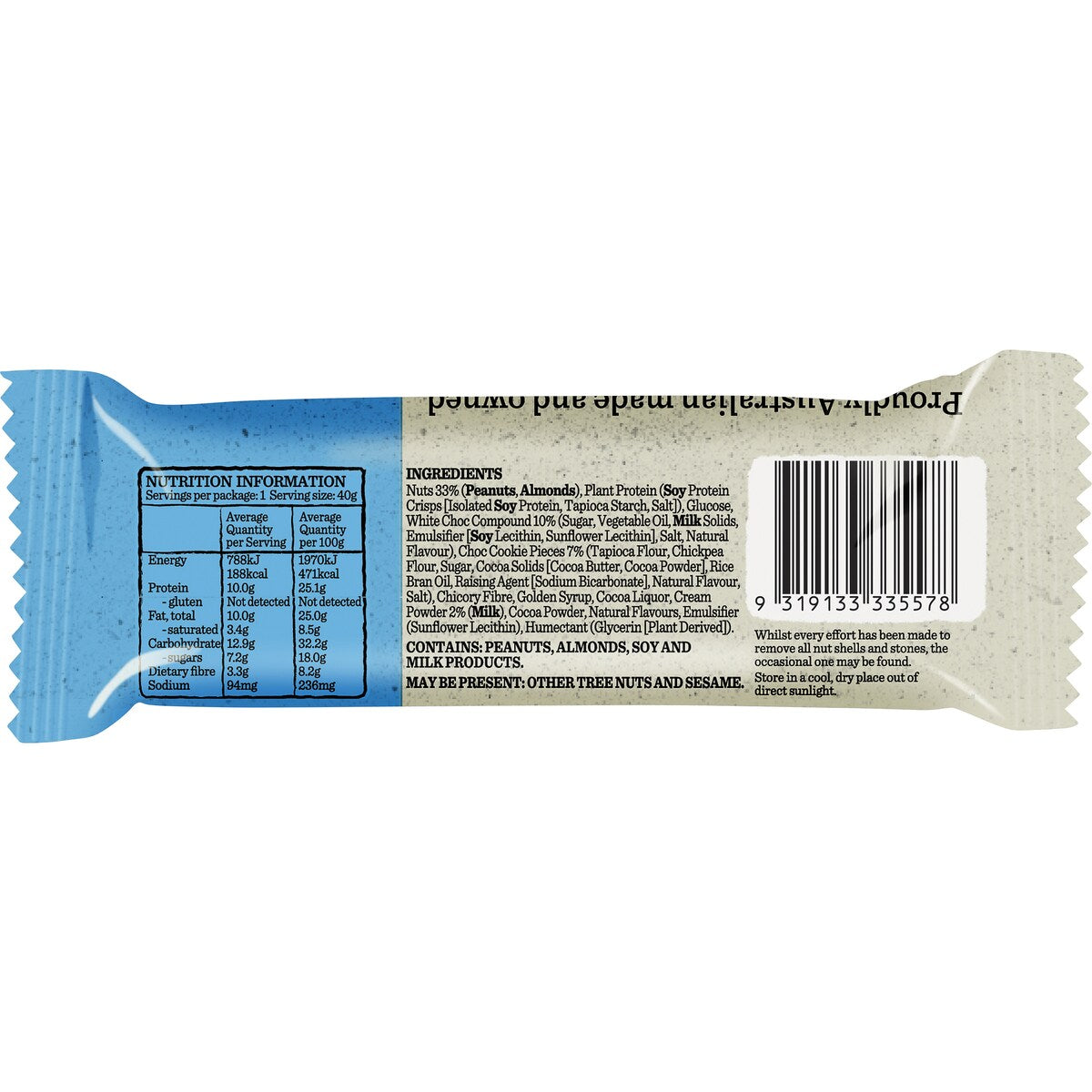 Carmans Protein Bars Cookies & Cream Limited Edition 5 pack