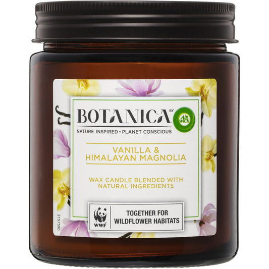 Air Wick Botanica Vanilla & Himalayan Magnolia Candle 205g