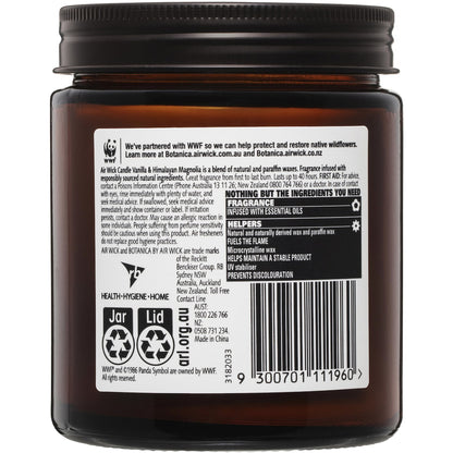 Botanica Vanilla & Himalayan Magnolia Candle 205g