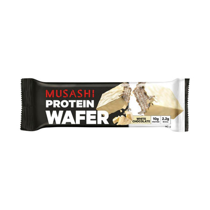 Musashi Protein Wafer Bar White Chocolate - 40g