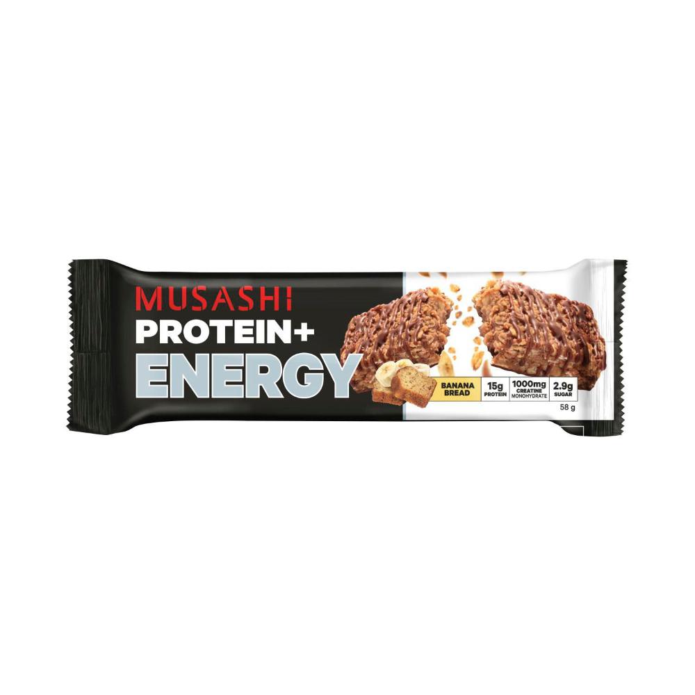 Musashi Protein + Energy Bar Banana Bread - 58g