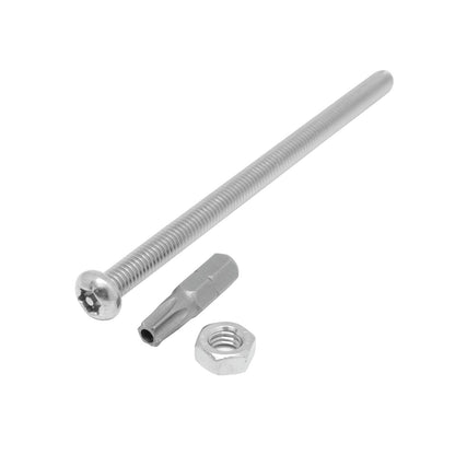 Pinnacle M6 x 100mm Stainless Steel Security Bolts - 4 Pack