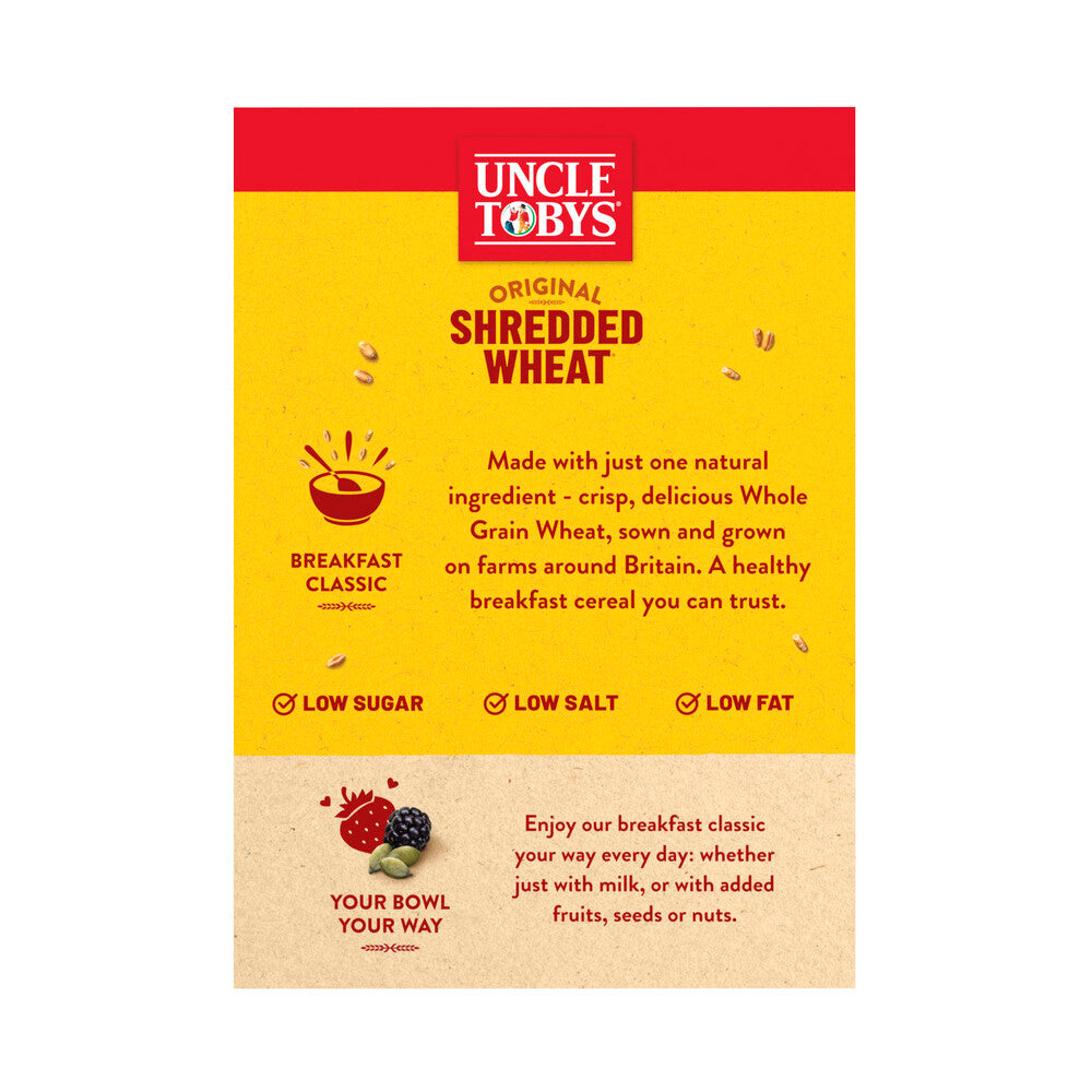 Une Tobys Shredded Wheat Cereal - 360g