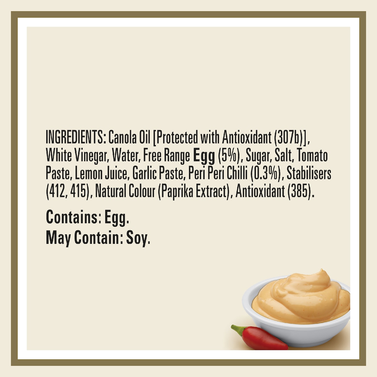 Heinz Seriously Good Spicy Peri Peri Flavoured Mayonnaise 295ml