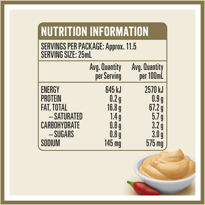 Heinz Seriously Good Mayonnaise Spicy Peri Peri Mayo 295ml