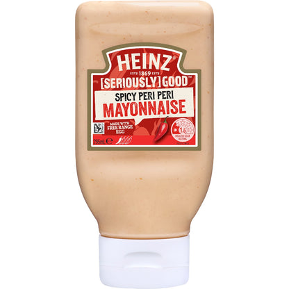 Heinz Seriously Good Spicy Peri Peri Flavoured Mayonnaise 295ml