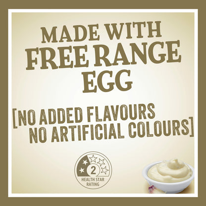 Heinz Mayo Seriously Good Mayonnaise Lite Garlic Aioli 295ml