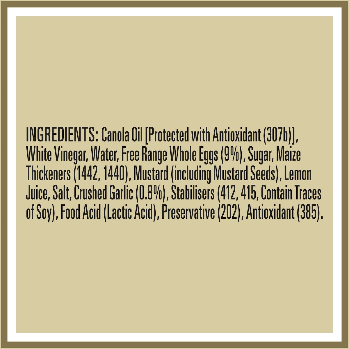 Heinz Mayo Seriously Good Mayonnaise Lite Garlic Aioli 295ml