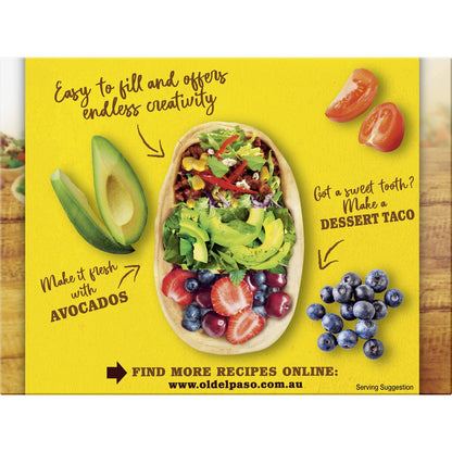 Old El Paso Stand n Stuff Soft Taco Kit Mexican Style 348g