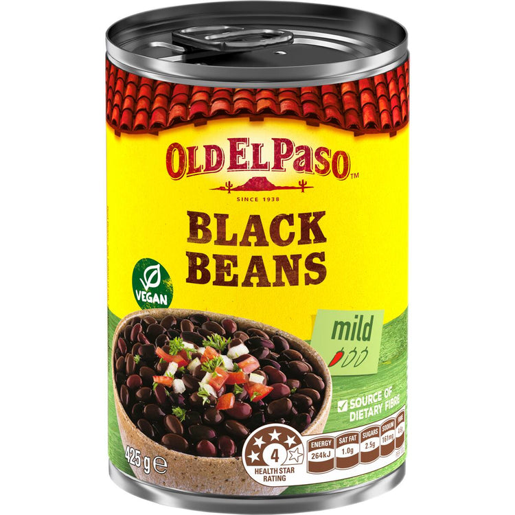 Old El Paso Black Beans 425g