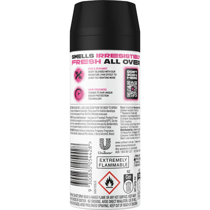 Lynx Women Deodorant Body Spray Anarchy For Her 165ml