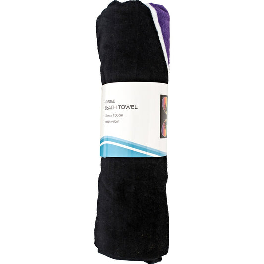 Beach & Pool Cotton Velour Towel 75x150cm Each