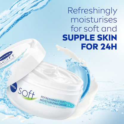 Nivea Soft Moisturiser For Face & Body Mini Tub 50ml