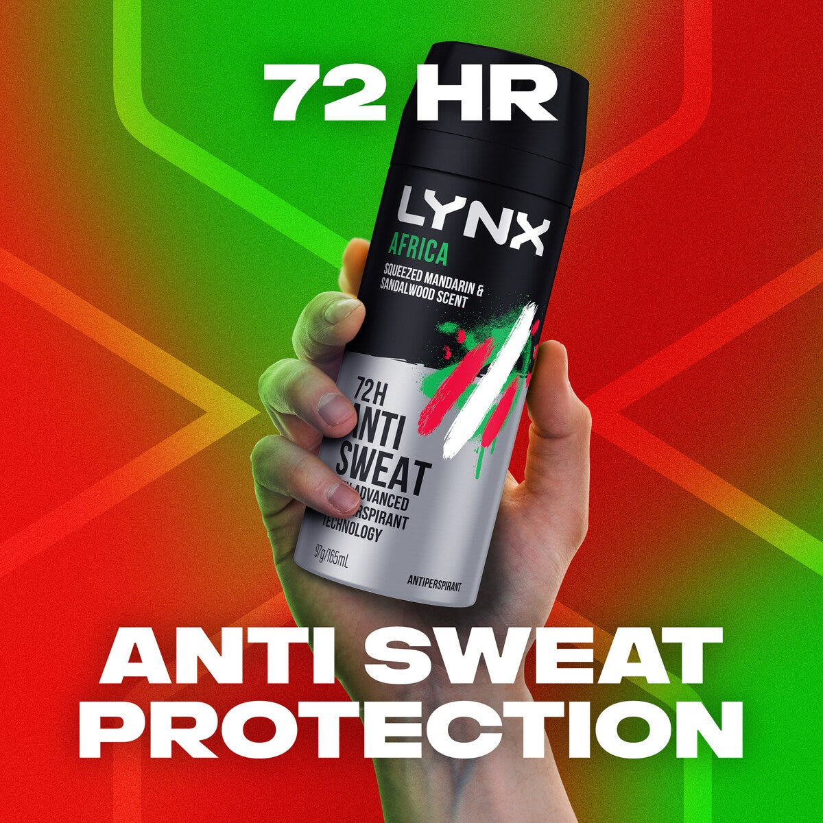 Lynx Antiperspirant Aerosol Africa The G.o.a.t. Of Fragrance 165ml