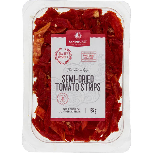 Sandhurst Semi Dried Tomato Strips 125g