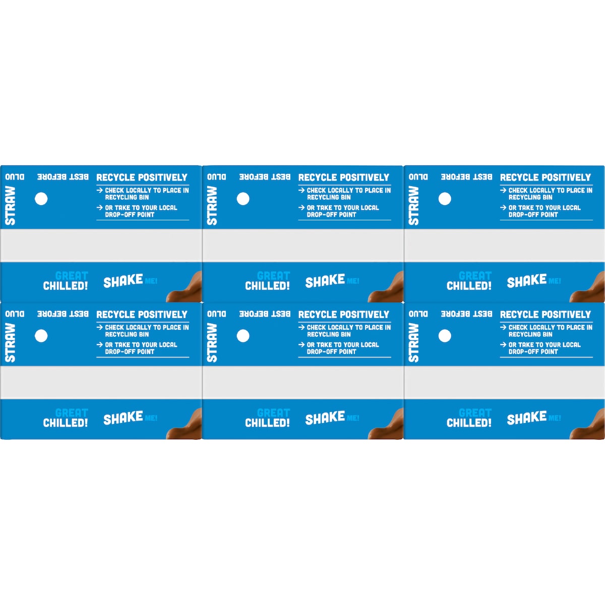Up&go Liquid Breakfast No Added Sugar Choc Ice 250ml X 6 Pack