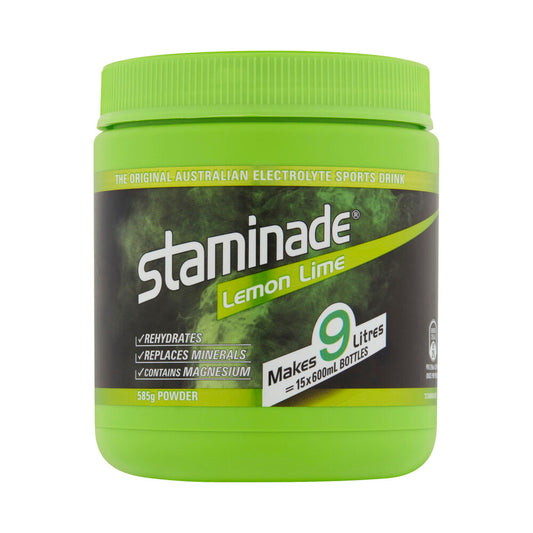 Staminade Lemon Lime Fusion Powder - 585g