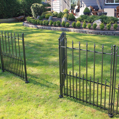 Peak No Dig Fencing Post Spike - 400mm - Black