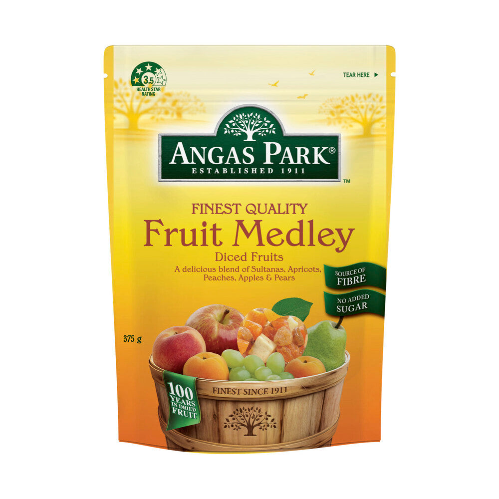 Angas Park Fruit Medley Dried - 375g