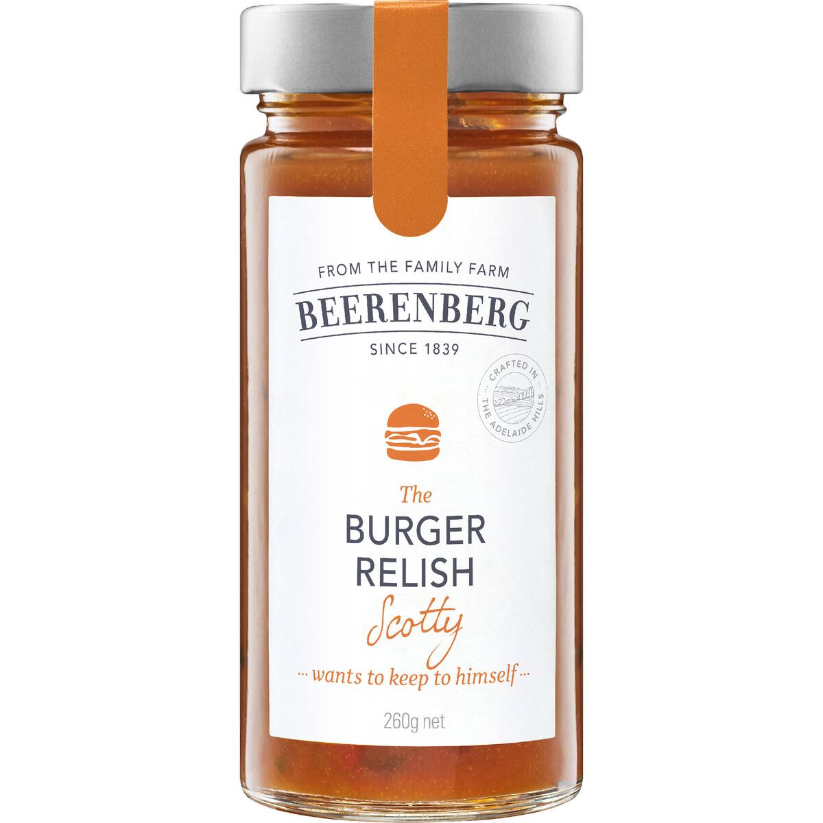 Beerenberg Relish Burger 260g