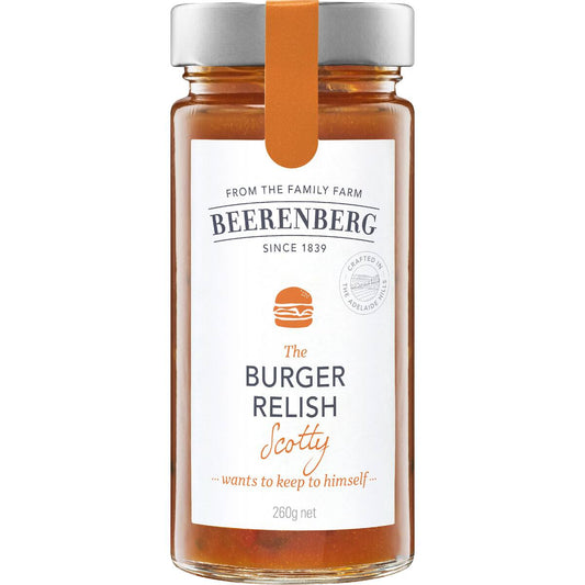 Beerenberg Relish Burger 260g