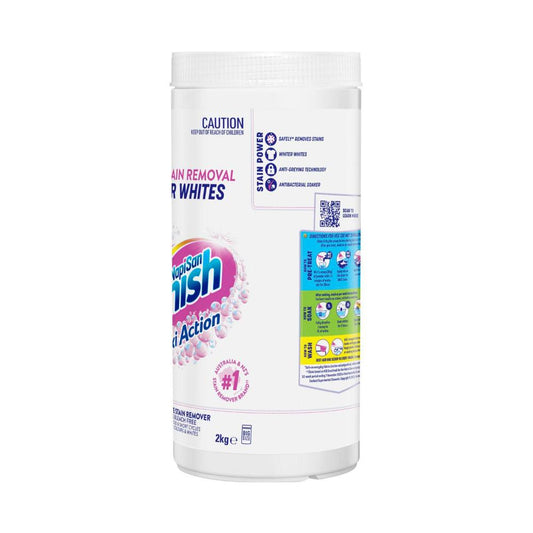 Vanish Napisan Oxi Crystal White Fabric Stain Remover Powder - 2kg