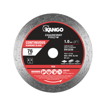Kango Continuous Diamond Blade - 76mm