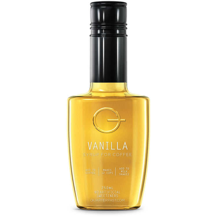 Quarterpast Vanilla Coffee Syrup 250mL