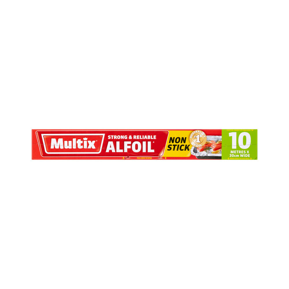 Multix Non Stick Alfoil Strong & Reliable 10m - 1 pack