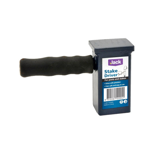 Jack Stake Driver - Steel - 170mm - Strong Grip - Saves Fingers