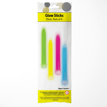 Party Glow Stick Glow Sticks 4 Pack