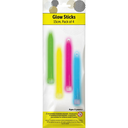 Party Glow Stick Glow Sticks 4 Pack
