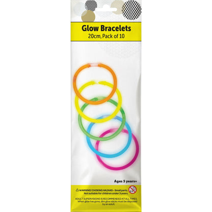 Korbond Party Glow Bracelets Glow Bracelets 10 Pack
