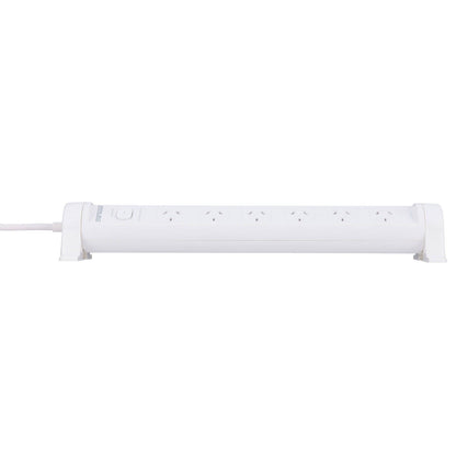 Arlec 6 Outlet Rotatable Powerboard - 90 x 410mm