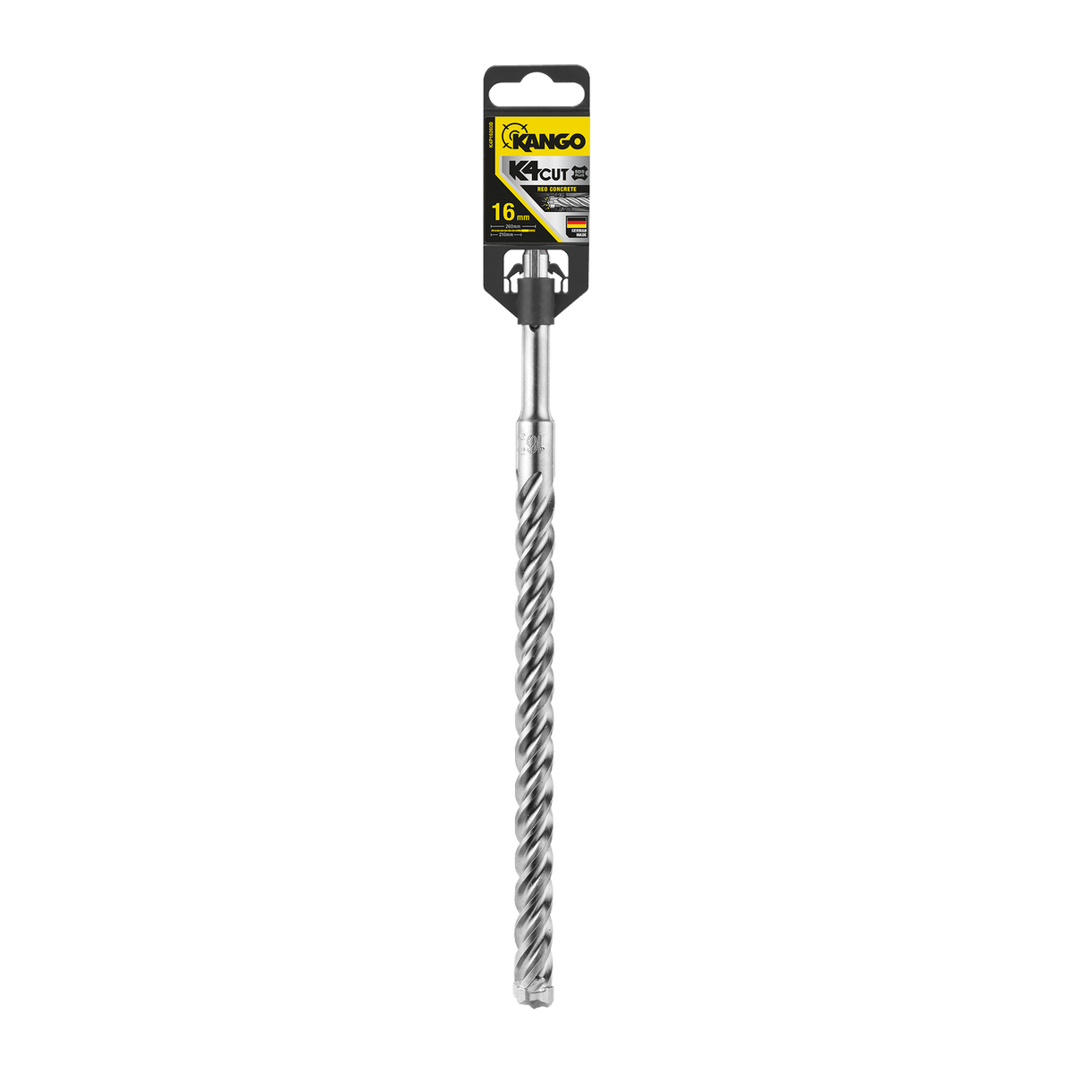 Kango 16mm SDS Plus Drill Bit - 260mm Steel - Low Vibration Performance