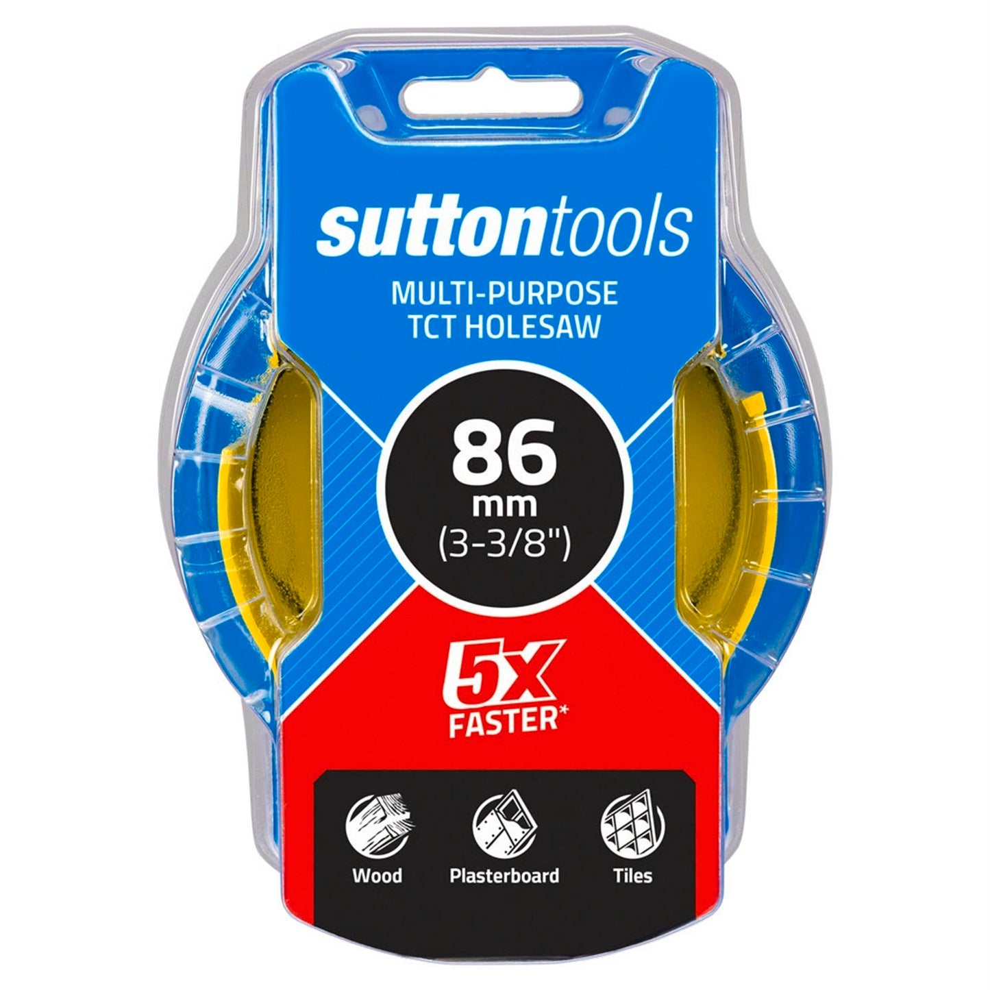 Sutton Tools TCT Multi Purpose Seamless Holesaw - 86mm